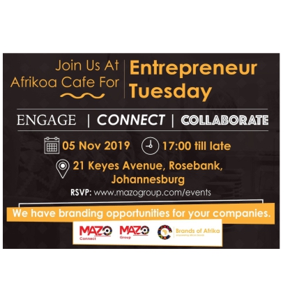 Entrepreneurs Tuesday