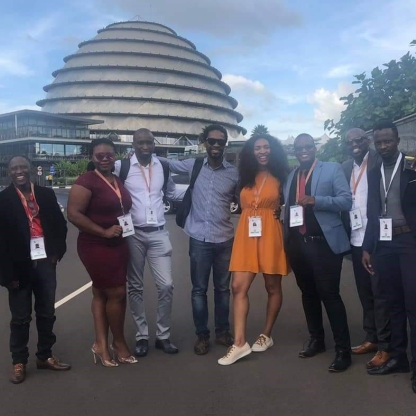 MaZo Connect Entrepreneurs at the Kigali Convention Center