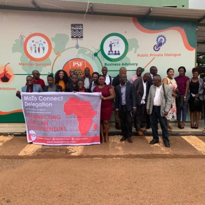 MaZo Connect Entrepreneurs at the Private Sector Federation in Rwanda